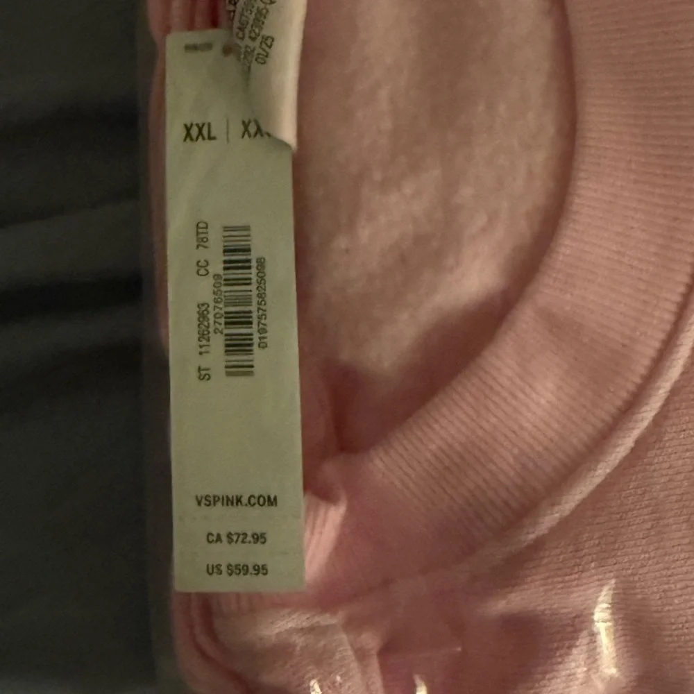 PINK Victoria's Secret Soft Pink Top - Picture 2 of 2